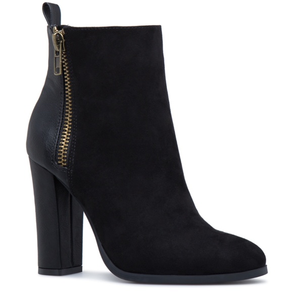 dauphine block heel bootie